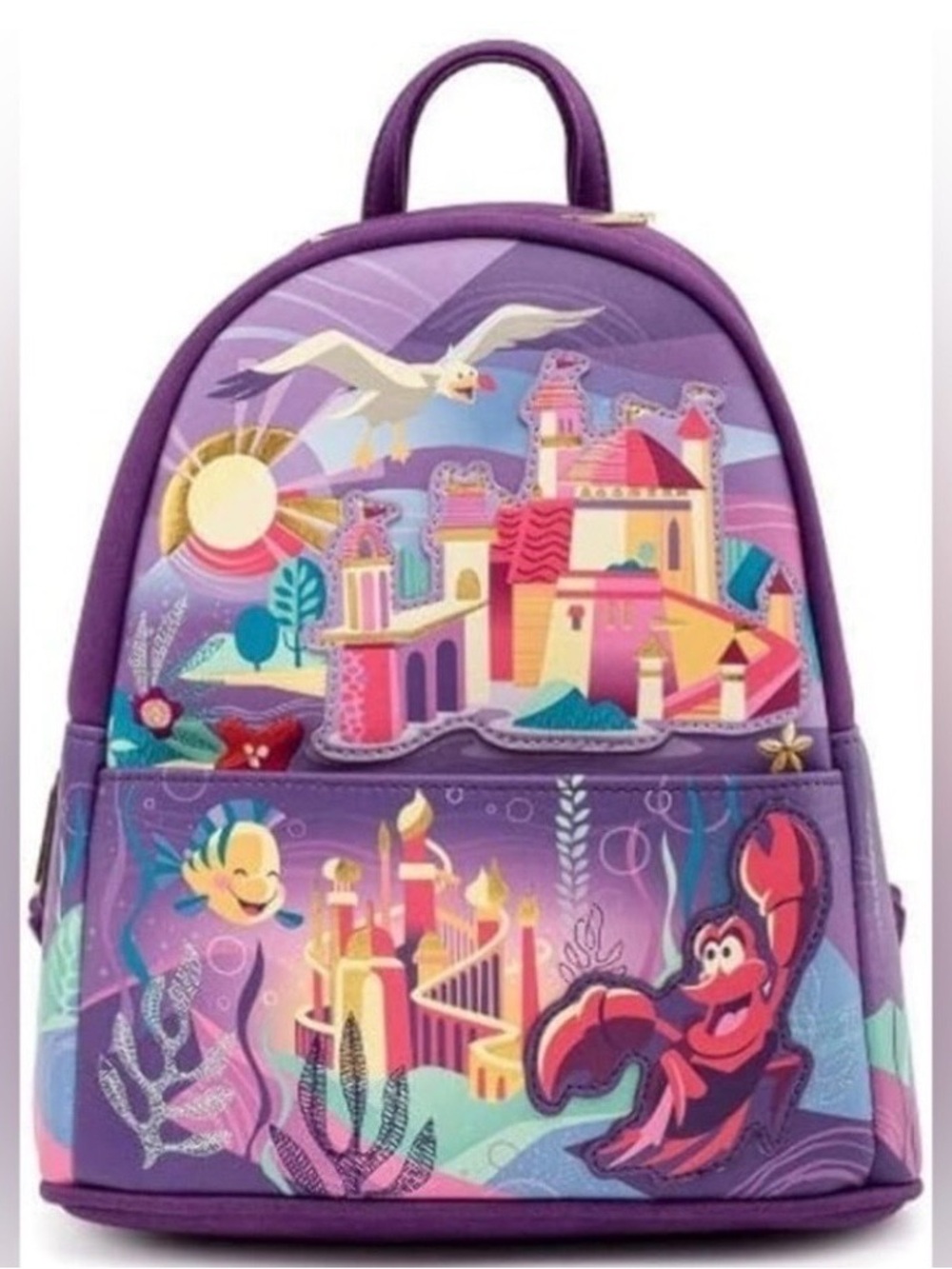 Disney Princess Ariel
Loungefly Castle Collection Mini
Backpack